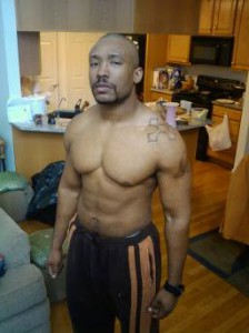 (Rashad Glover at 225 lbs January 2011)