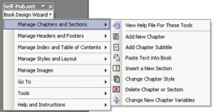 (Screen Shot of Self-Pub.net Book Making Software Plug-in for MS Word (2000-Plus)