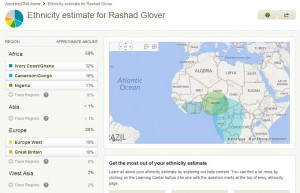 Rashad Glover's DNA